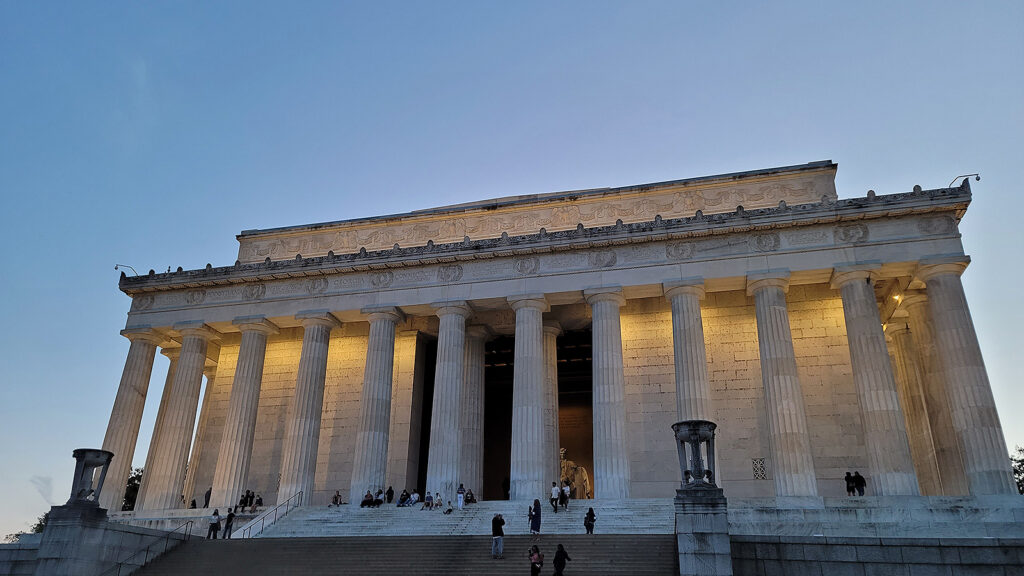Lincoln Memorial featured photo for DC Falls Here.